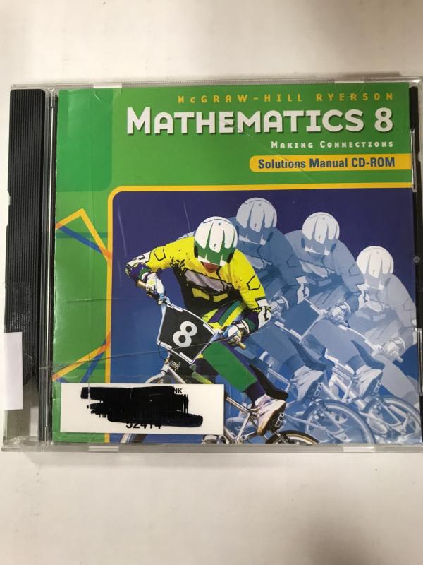 Mathematics 8 Making Connections Sol Man