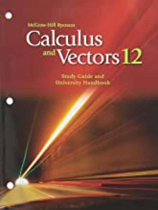Calculus and Vectors 12 Study Guide