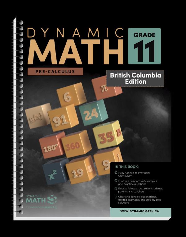 Dynamic Math Grade 11 BC Edition