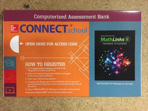 Mathlinks 8 Pathways to Success Cab Exam