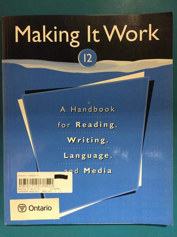 Making it Work 12