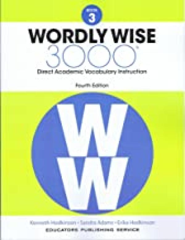 Wordly Wise 3000 4/E Student Book 3