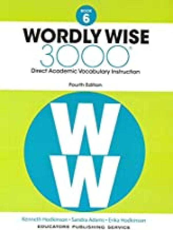 Wordly Wise 3000 4/E Student Book 6