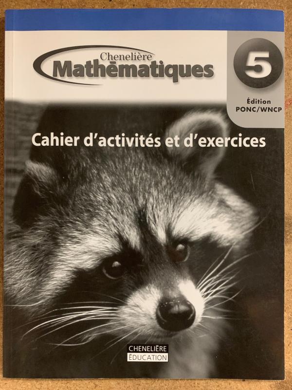 Mathematiques 5 WNCP Workbook
