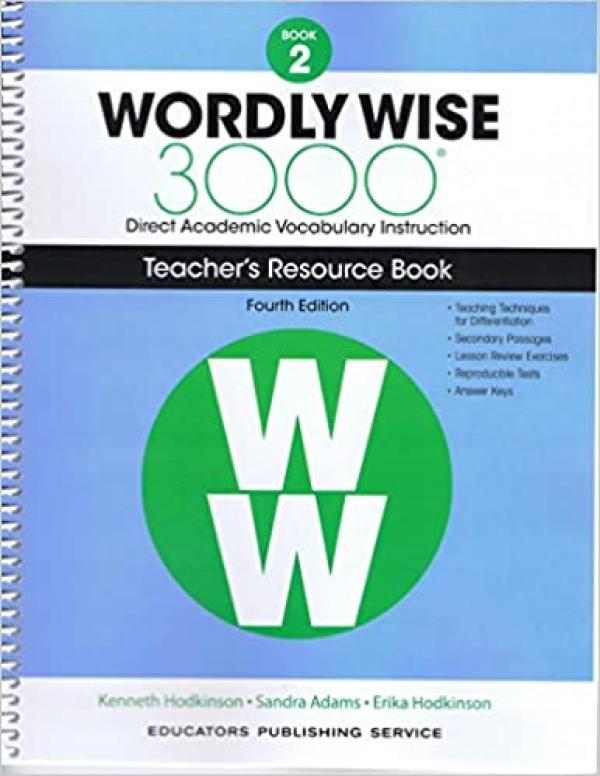 Wordly Wise 3000 4/E Book 2 Teacher's Ed