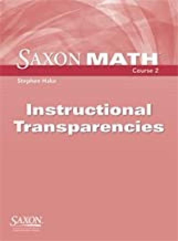 Saxon Math Course 2: Instructional Trans