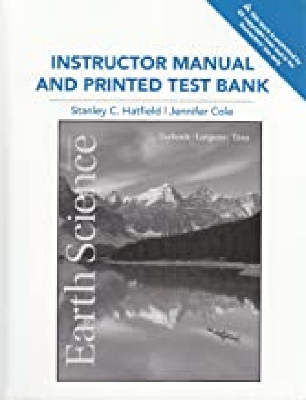 Earth Science 13/E Instructor Manual