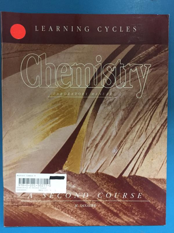 Chemistry: A Second Course LM Learning C