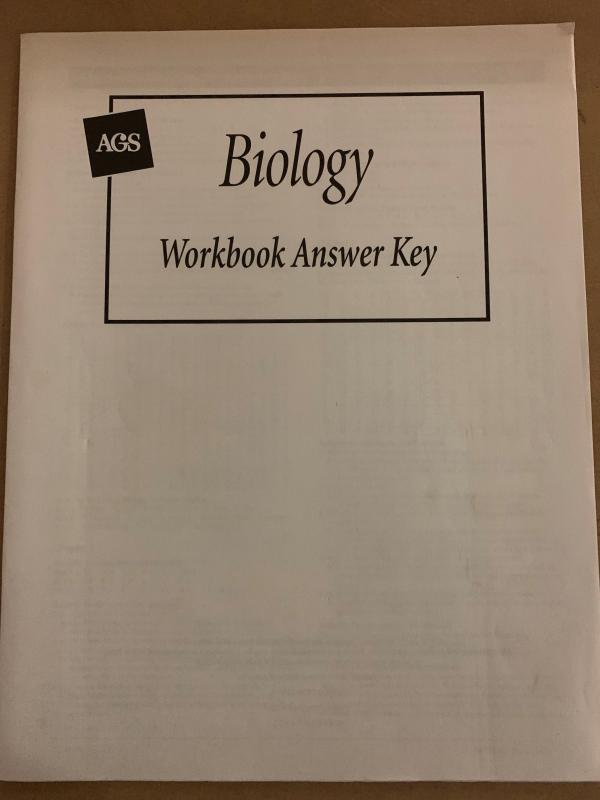 Ags Biology Workbook Answer Key