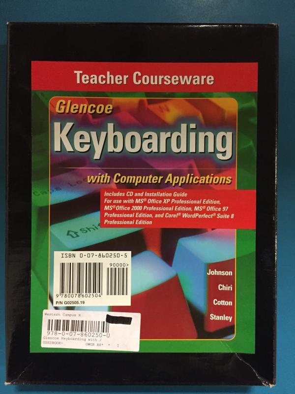 Glencoe Keyboarding with Computer Applic