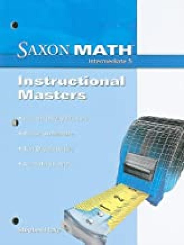 Saxon Math Intermediate 5 Instructional