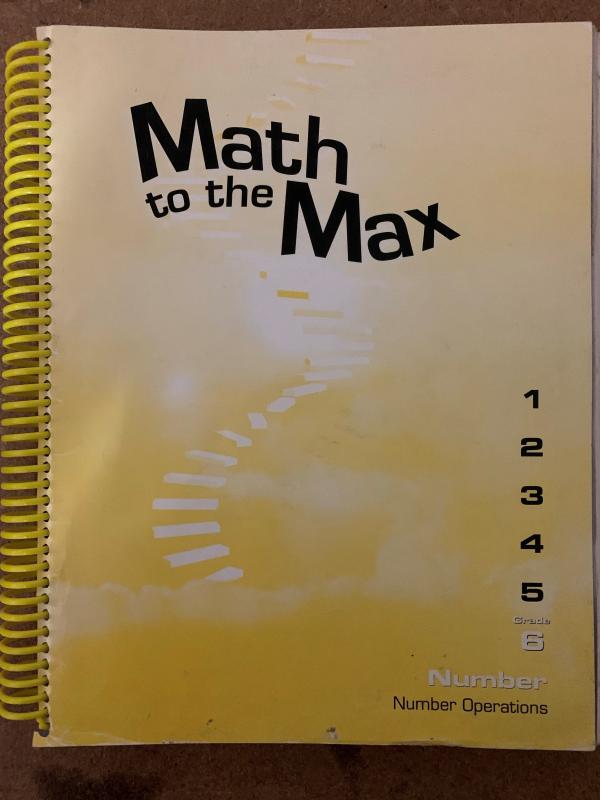 Math to the Max GR 6: Number Operations
