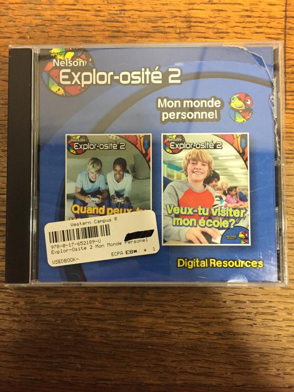 Explor-Osite 2 Mon Monde Personel Digita