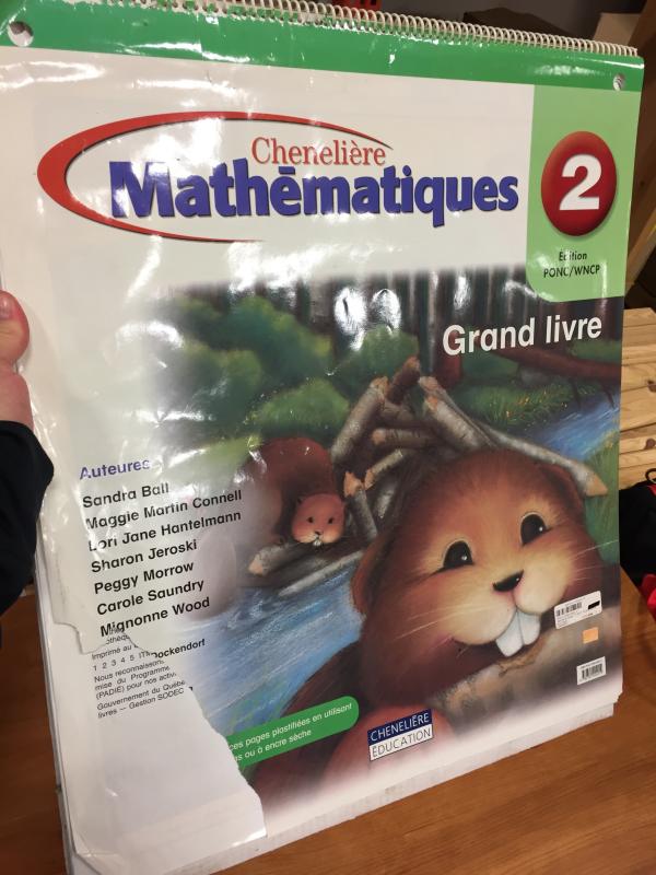 Mathematiques 2 WNCP Grand Livre