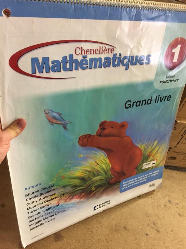 Mathematiques 1 WNCP Grand Livre