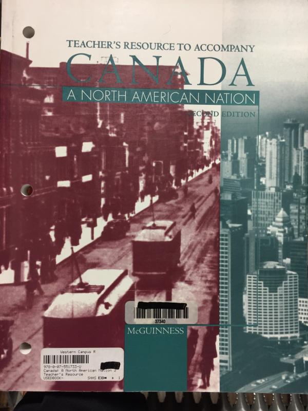Canada: A North American Nation 2/E TR