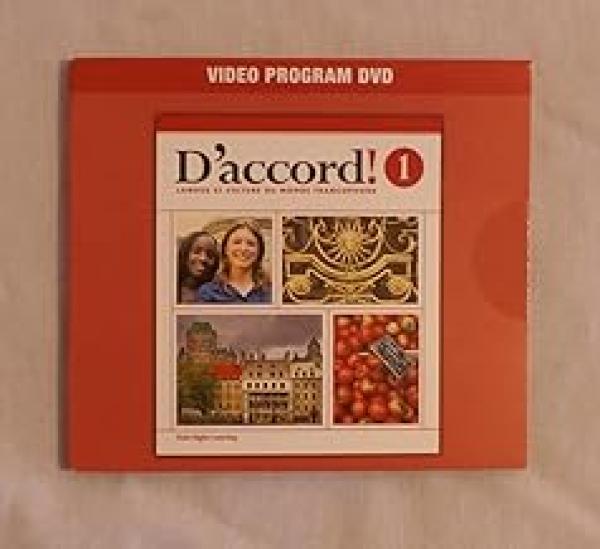 D'accord 1 (2015) Video Program DVD