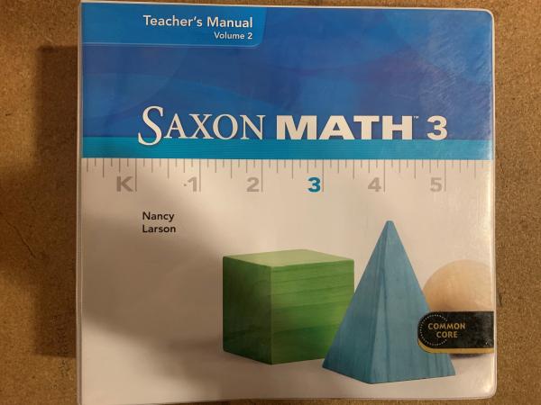 Saxon Math 3 Te Volume 2