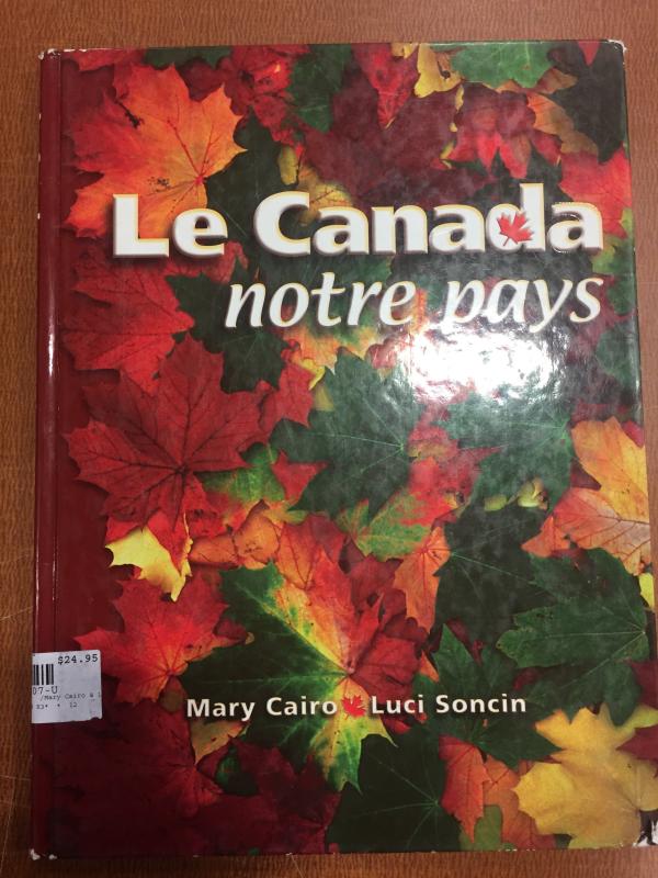 Le Canada Notre Pays
