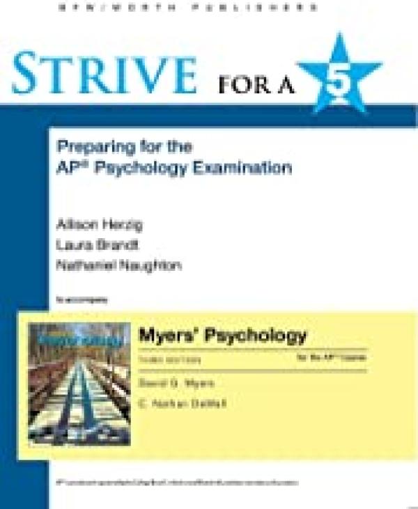 Strive for a 5 Preparing for the Ap Psyc