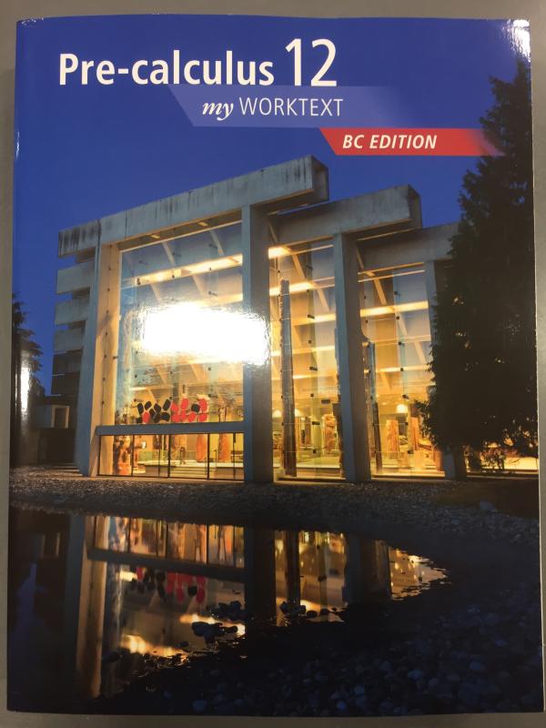 Pre-Calculus 12 (BC Edition)