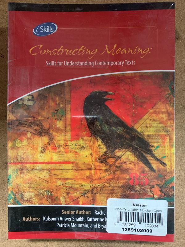Constructing Meaning: Skills for Underst