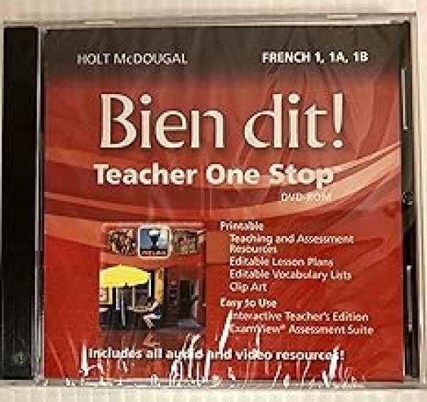 Bien Dit 1 (2013) Teacher One Stop DVD