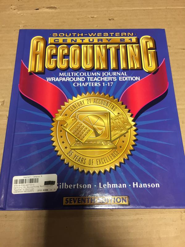 Century 21 Accounting Multicolumn Journa