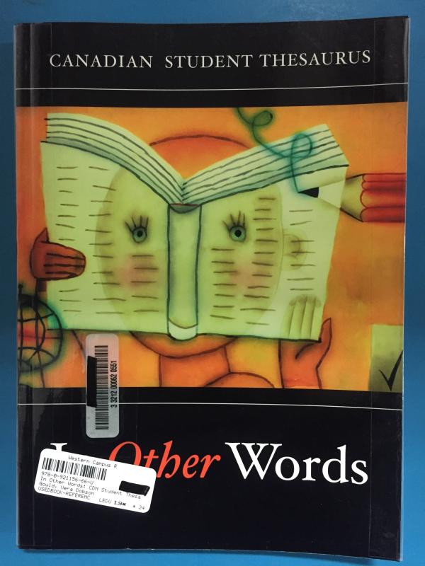 In Other Words: CDN Student Thesaurus