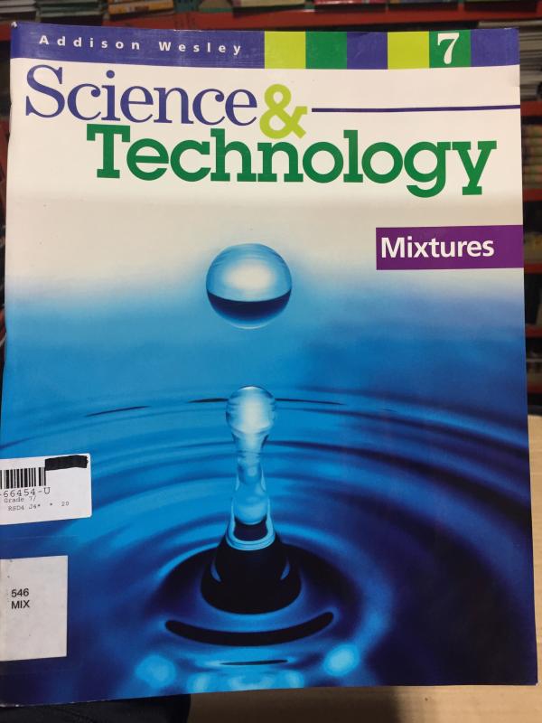 Aw Science & Tech Grade 7 Mixtures