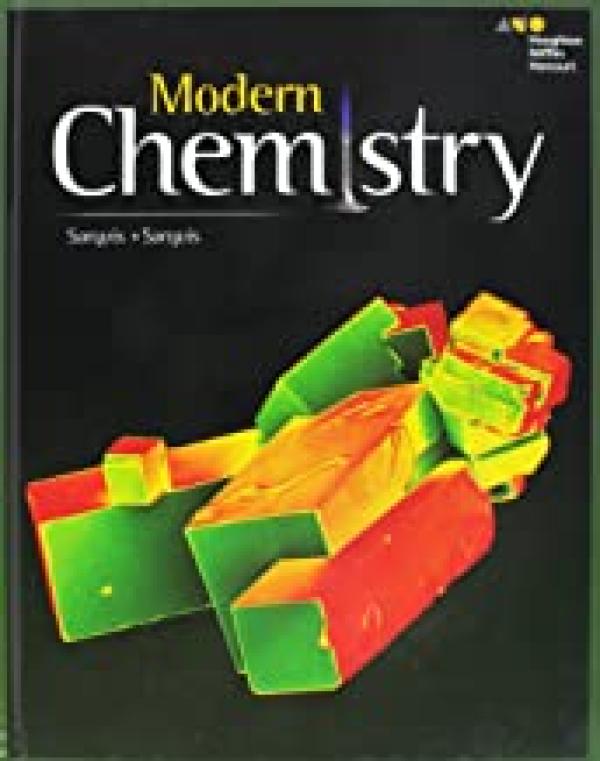 HMH Modern Chemistry: Student Edition 20