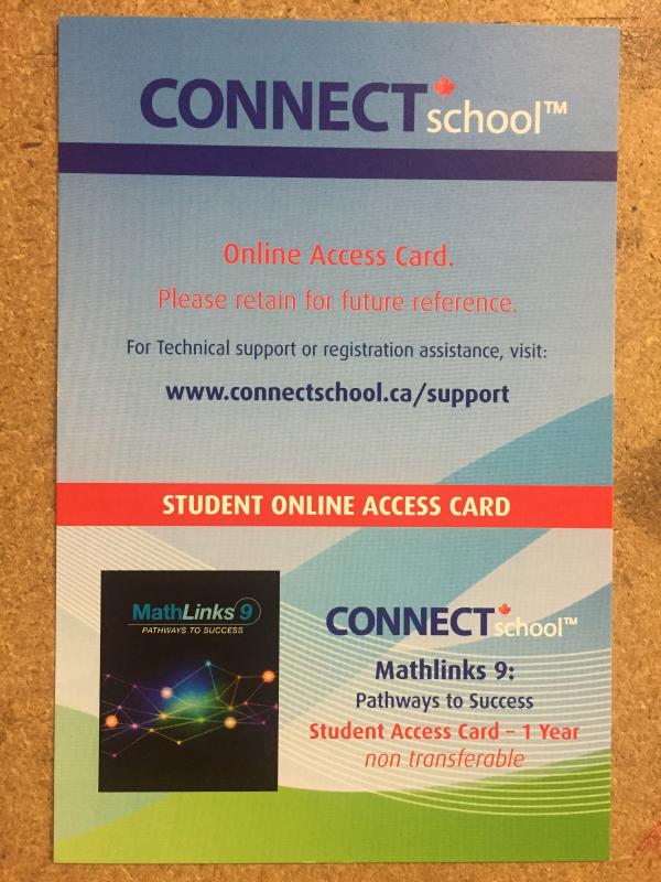 Mathlinks 9: Pathways to Success Connect