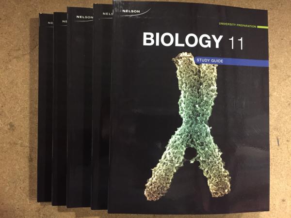 Nelson Biology 11u Study Guide 5-Pack