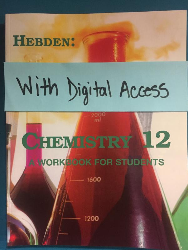 Chemistry 12 Workbook / Digital Bundle