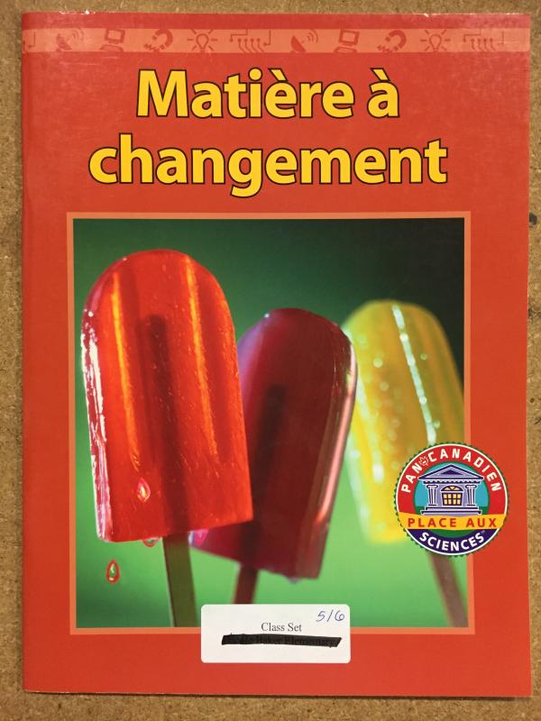 Matiere a Changement