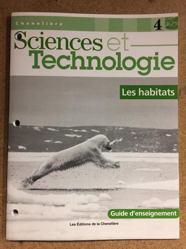 Sciences Et Tech 4: Les Habitats Te