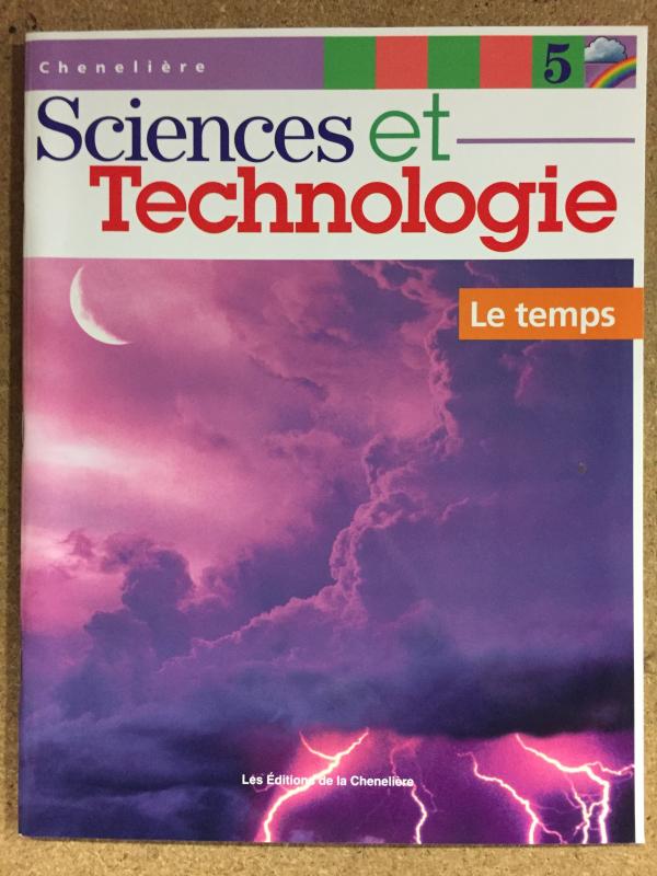 Sciences Et Tech 5: Le Temps