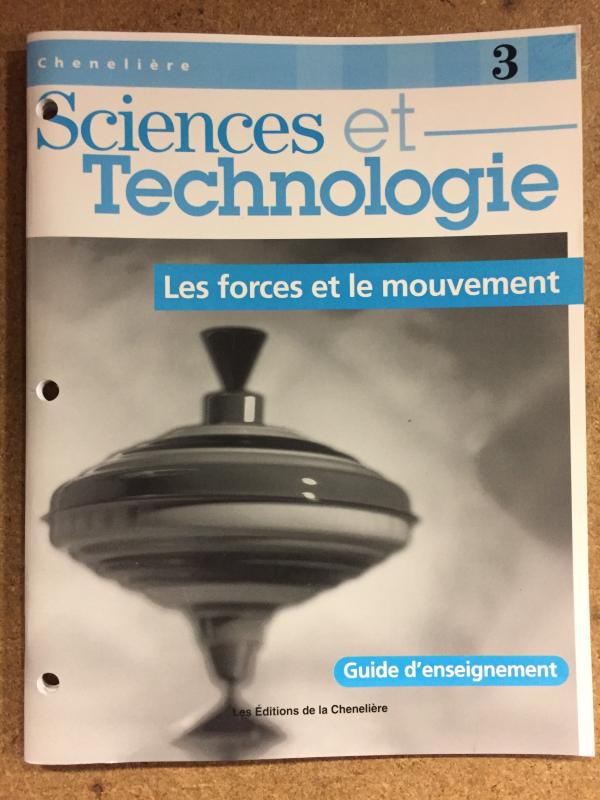 Sciences Et Tech 3: Les Forces Et Le Mou
