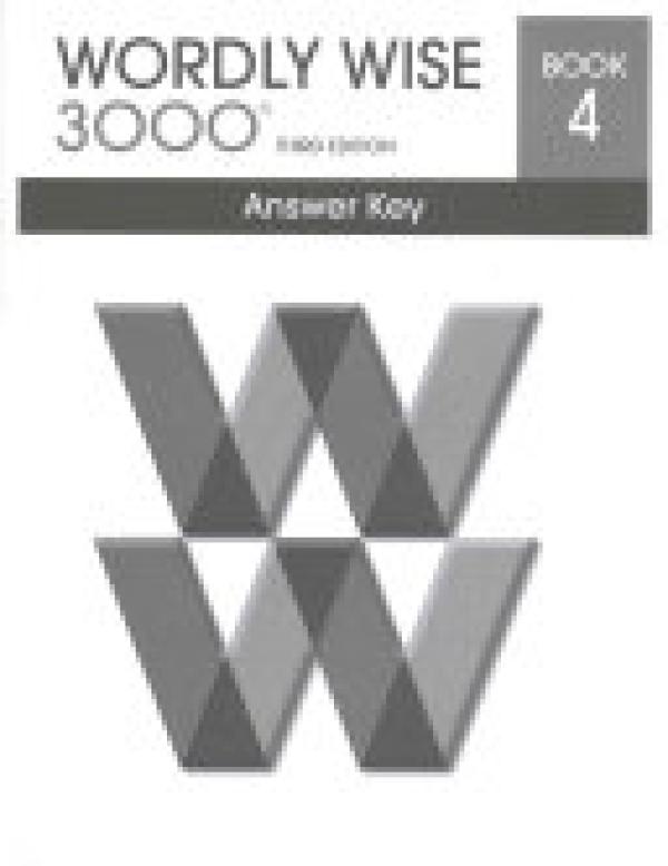 Wordly Wise 3000: Book 4 Answer Key