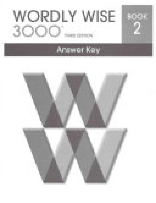 Wordly Wise 3000: Book 2 Answer Key
