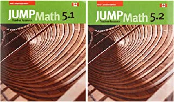Jump Math Ap Book GR 5: New CDN Teach Re