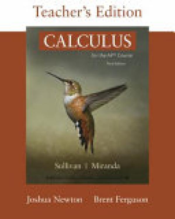 Calculus for the Ap Course Teacher Ed