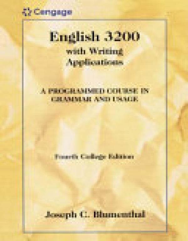 English 3200 with Writing Applications: