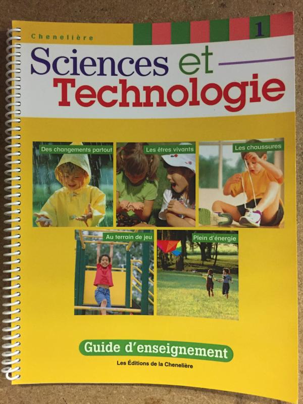 Sciences Et Tech 1 Guide D'enseignement