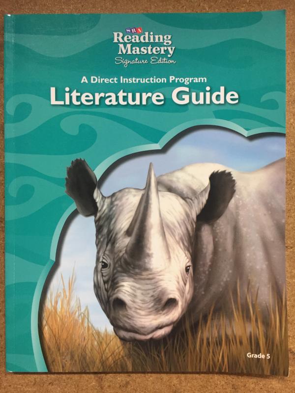 Reading Mastery GR 5 Literature Guide