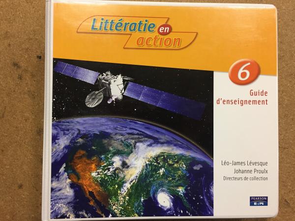 Litteratie En Action 6 Guide D'enseignem
