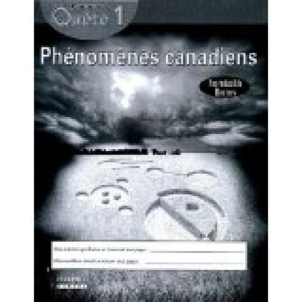 Phenomenes Canadiens - Black Line Master