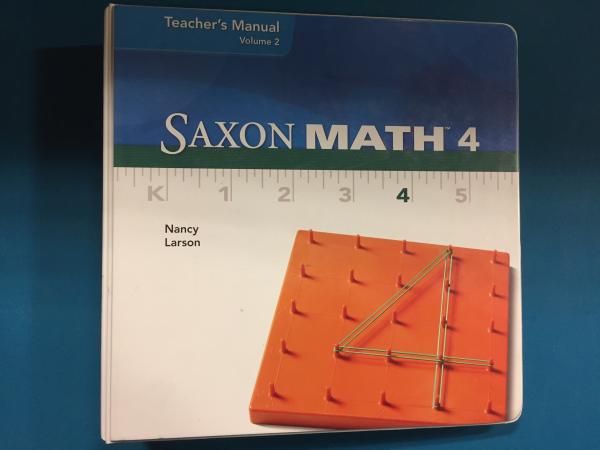 Saxon Math 4 TM Volume 2