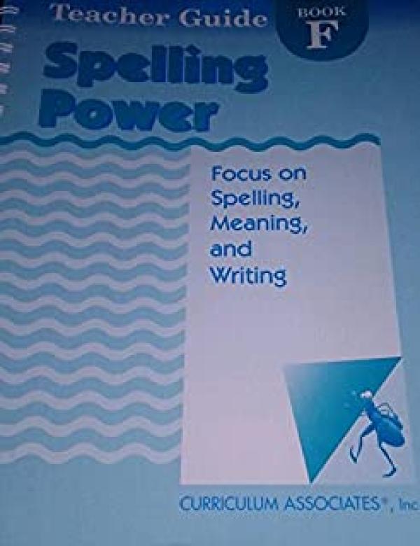 Spelling Power: Focus on Spelling LVL F