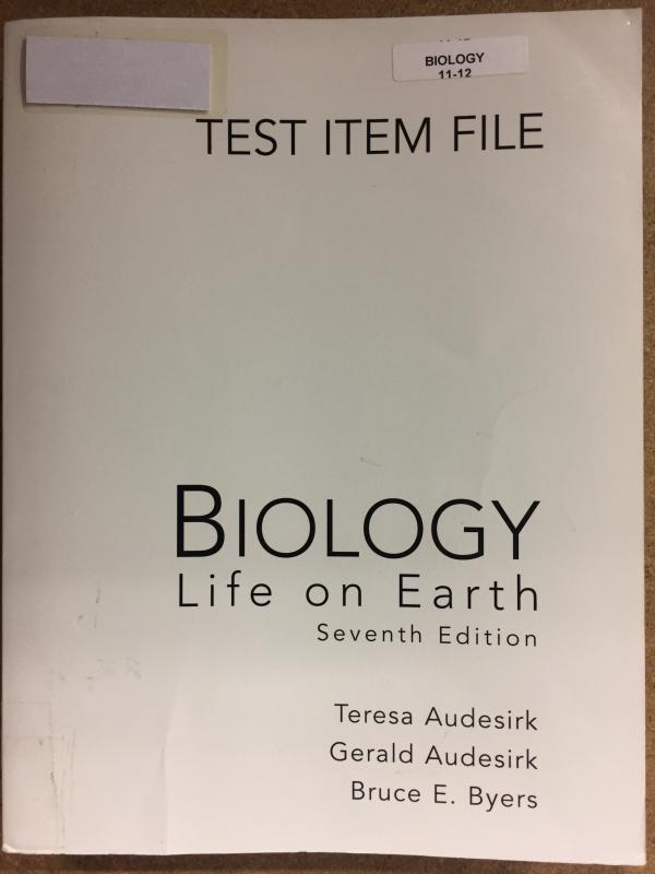 Biology: Life on Earth 7/E Test Item Fil